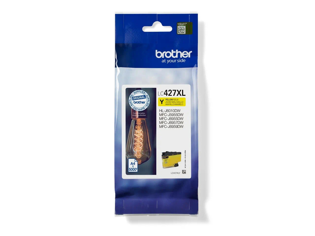 Консуматив Brother LC-427XLY Yellow Ink Cartridge 20023_9.jpg