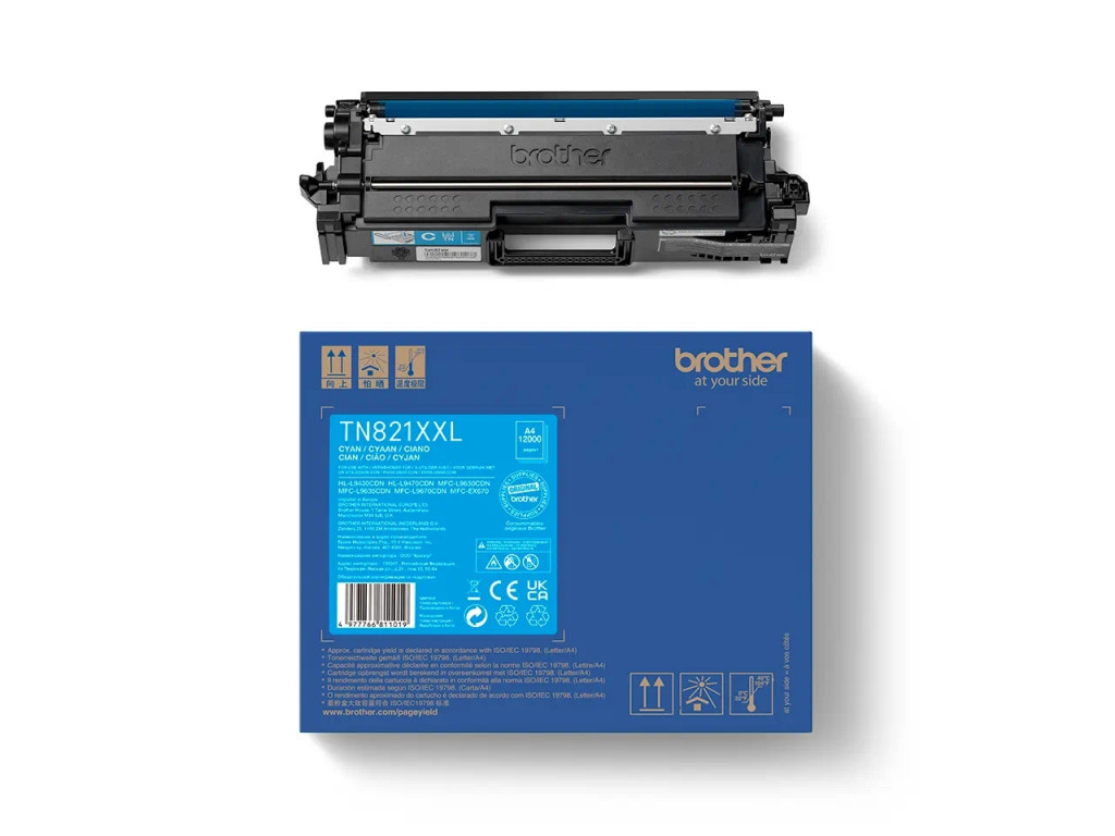 Консуматив Brother TN-821XXLC Cyan Toner Cartridge Super High Yield 24291_2.jpg