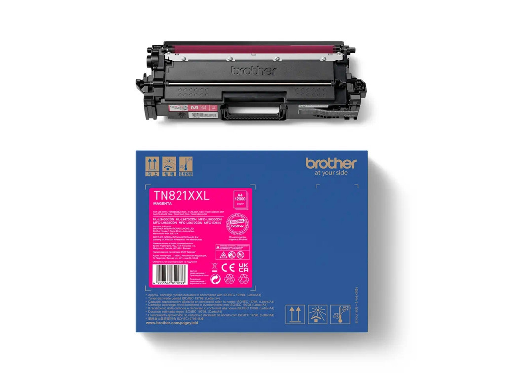 Консуматив Brother TN-821XXLM Magenta Toner Cartridge Super High Yield 24292_2.jpg