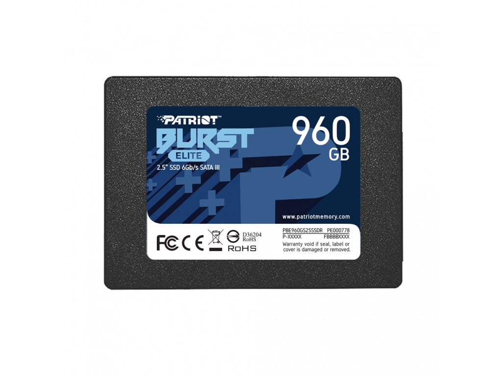 Твърд диск Patriot Burst Elite 960GB SATA3 2.5 15252_8.jpg