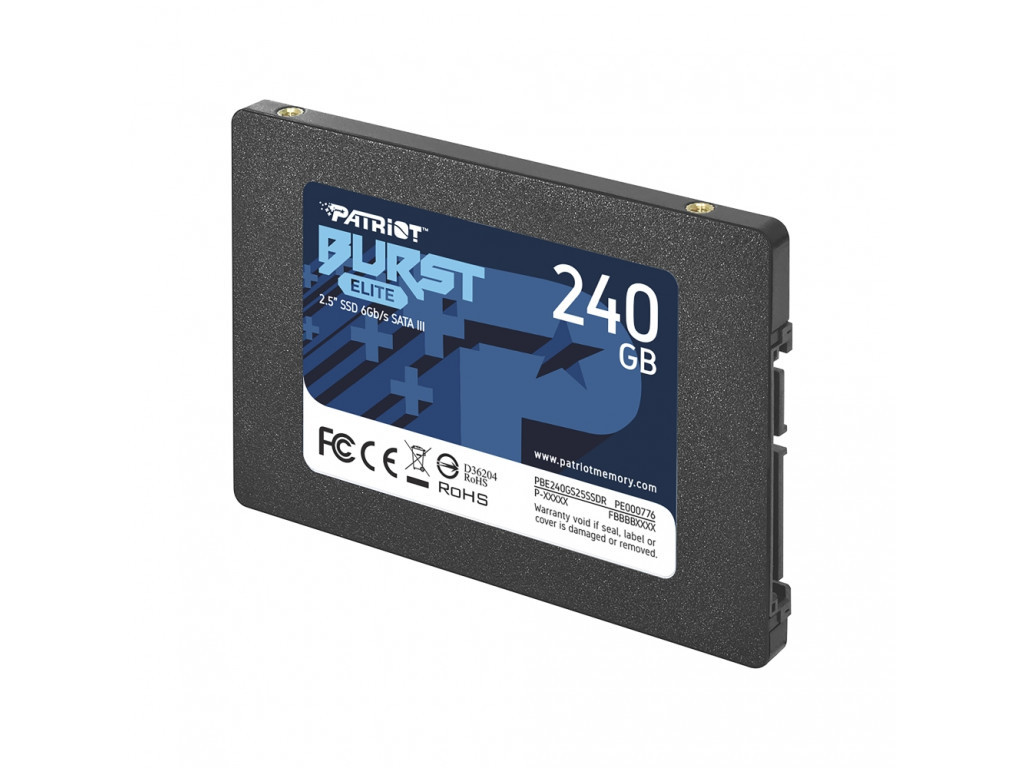 Твърд диск Patriot Burst Elite 240GB SATA3 2.5 15254_1.jpg