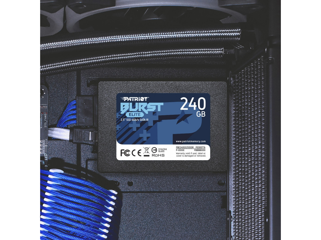 Твърд диск Patriot Burst Elite 240GB SATA3 2.5 15254_36.jpg