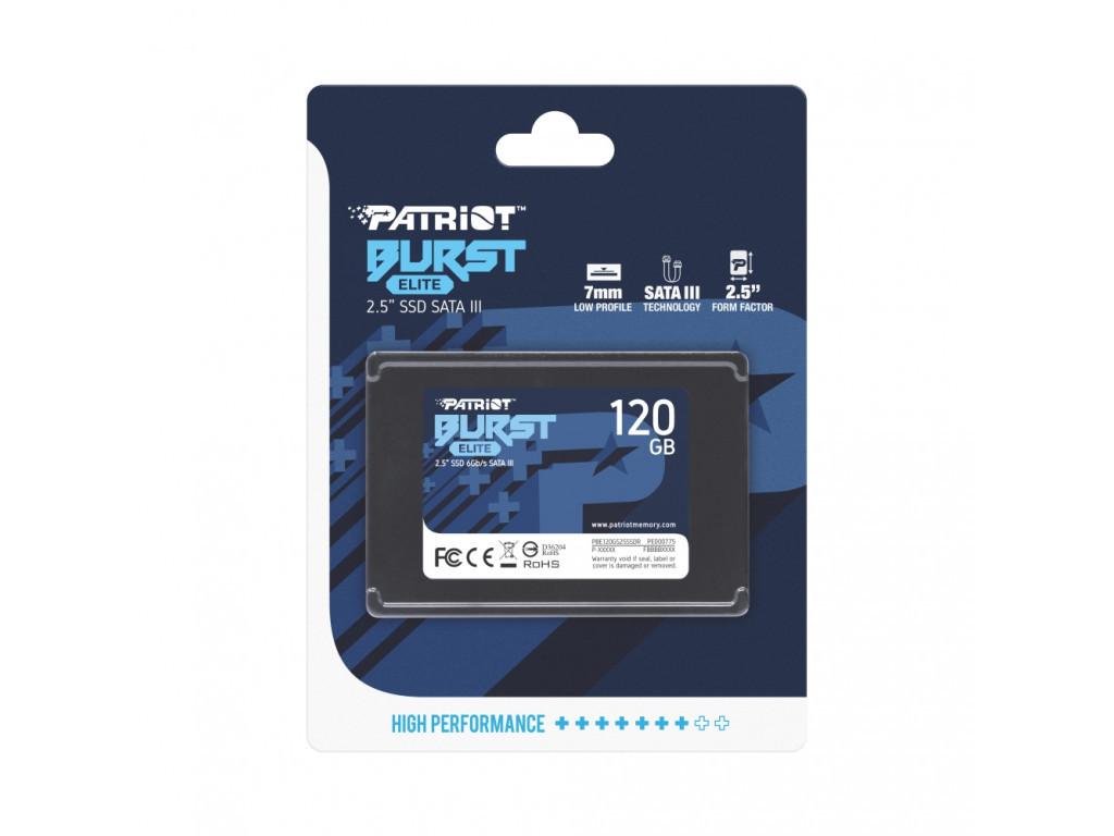 Твърд диск Patriot Burst Elite 120GB SATA3 2.5 15255_13.jpg