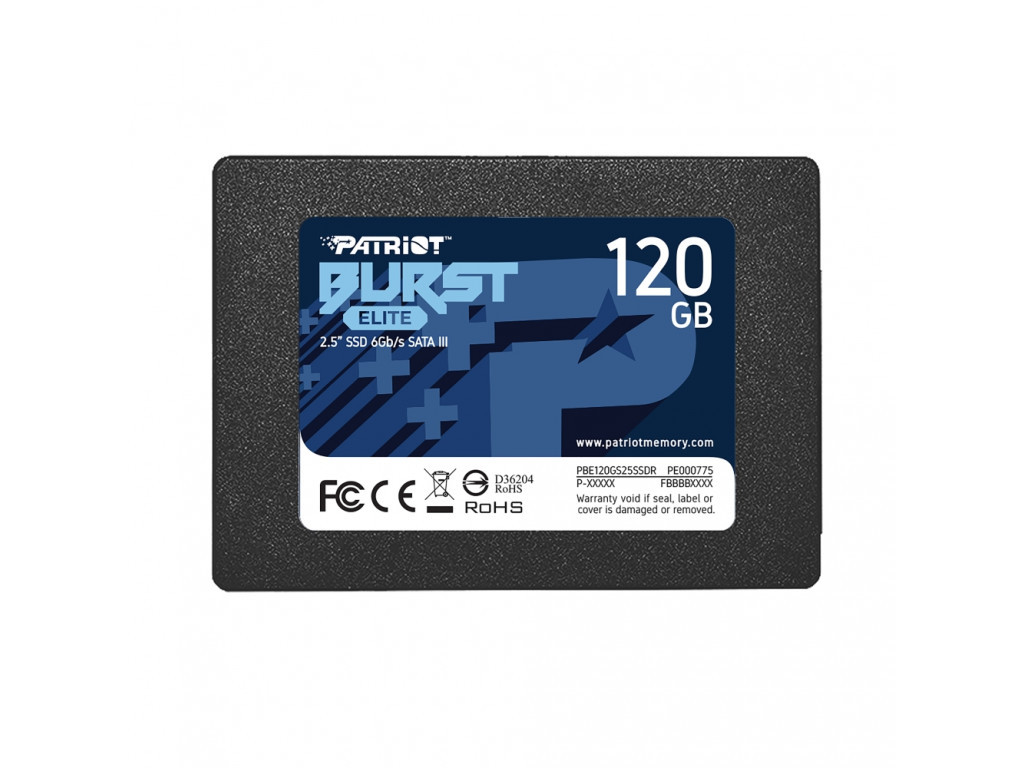 Твърд диск Patriot Burst Elite 120GB SATA3 2.5 15255_16.jpg