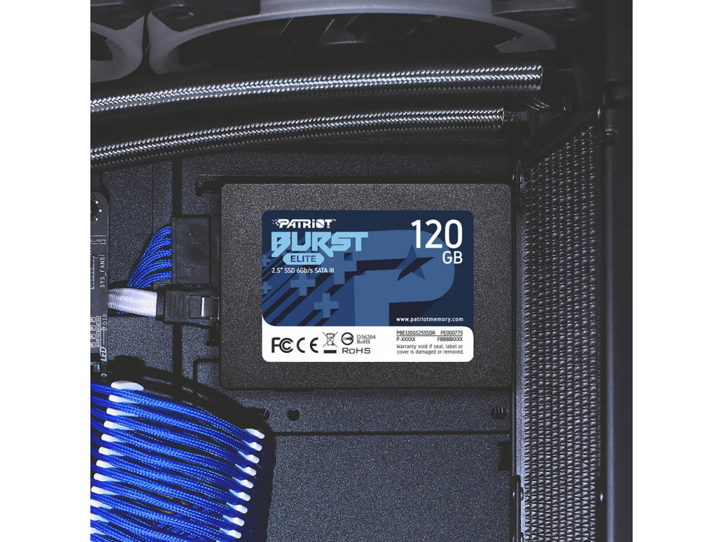 Твърд диск Patriot Burst Elite 120GB SATA3 2.5 15255_4.jpg