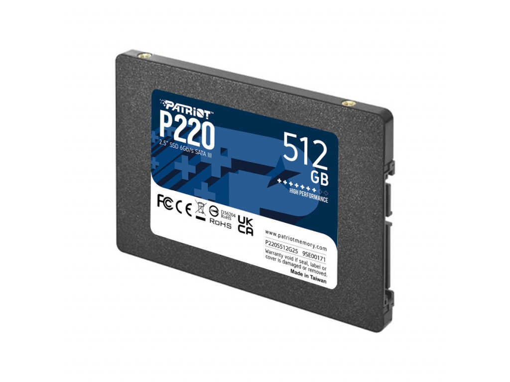 Твърд диск Patriot P220 512GB SATA3 2.5 24471_1.jpg