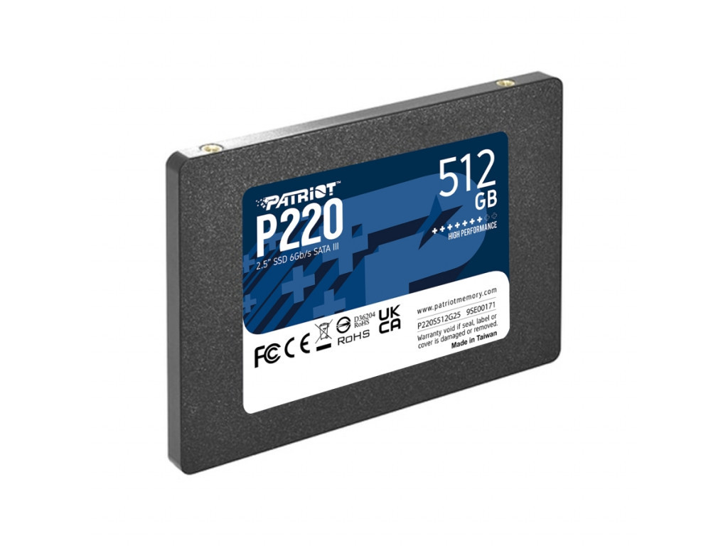 Твърд диск Patriot P220 512GB SATA3 2.5 24471_2.jpg