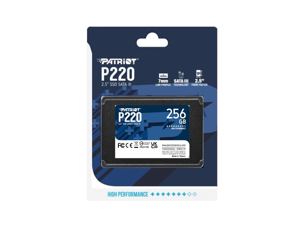 Твърд диск Patriot P220 256GB SATA3 2.5 24472_4.jpg