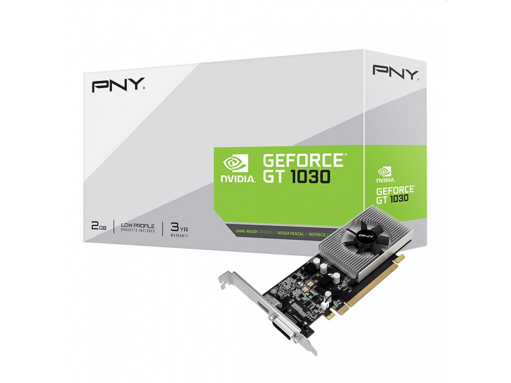 Видео карта PNY GEFORCE GT 1030 2GB Single Fan (Low Profile) 23815.jpg