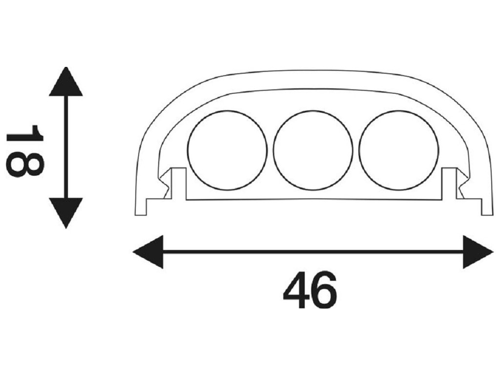 Аксесоар Neomounts by NewStar Cable cover 10301_11.jpg