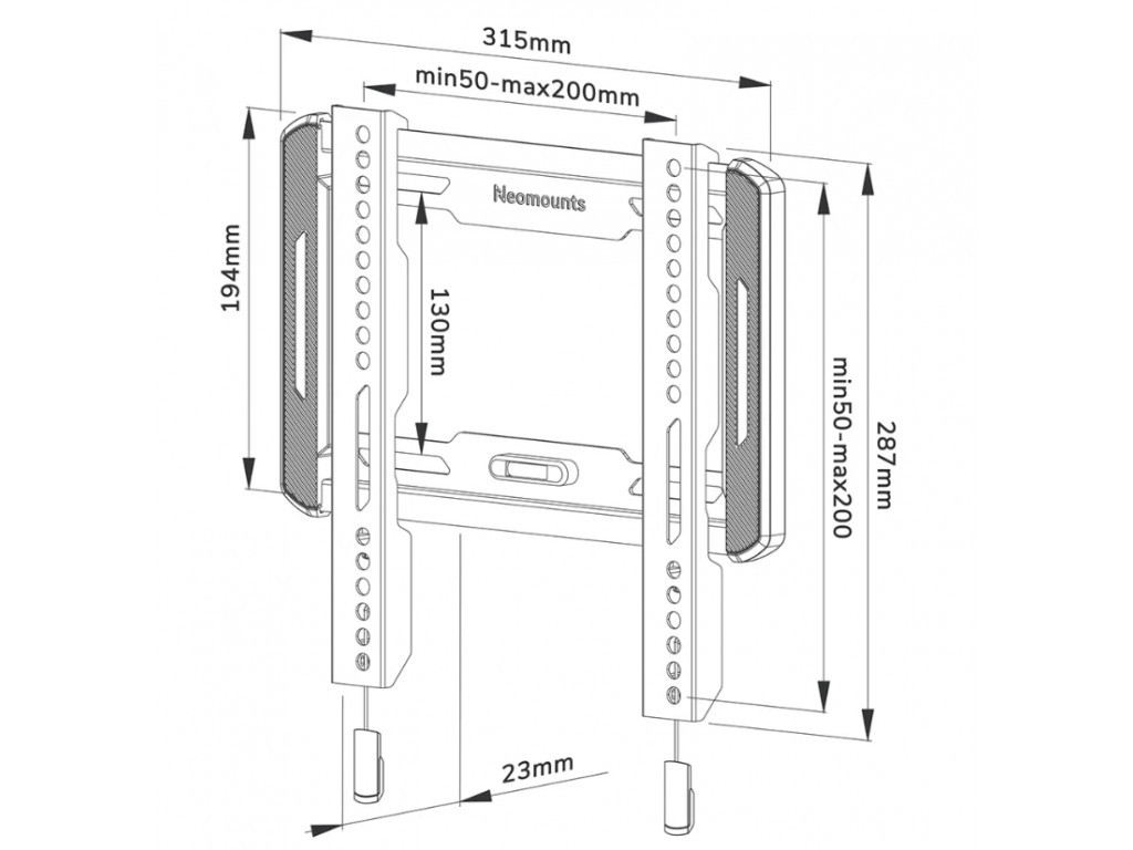 Стойка Neomounts by NewStar Screen Wall Mount (fixed 19518_14.jpg