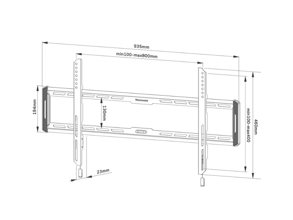 Стойка Neomounts by NewStar Screen Wall Mount (fixed 19521_3.jpg