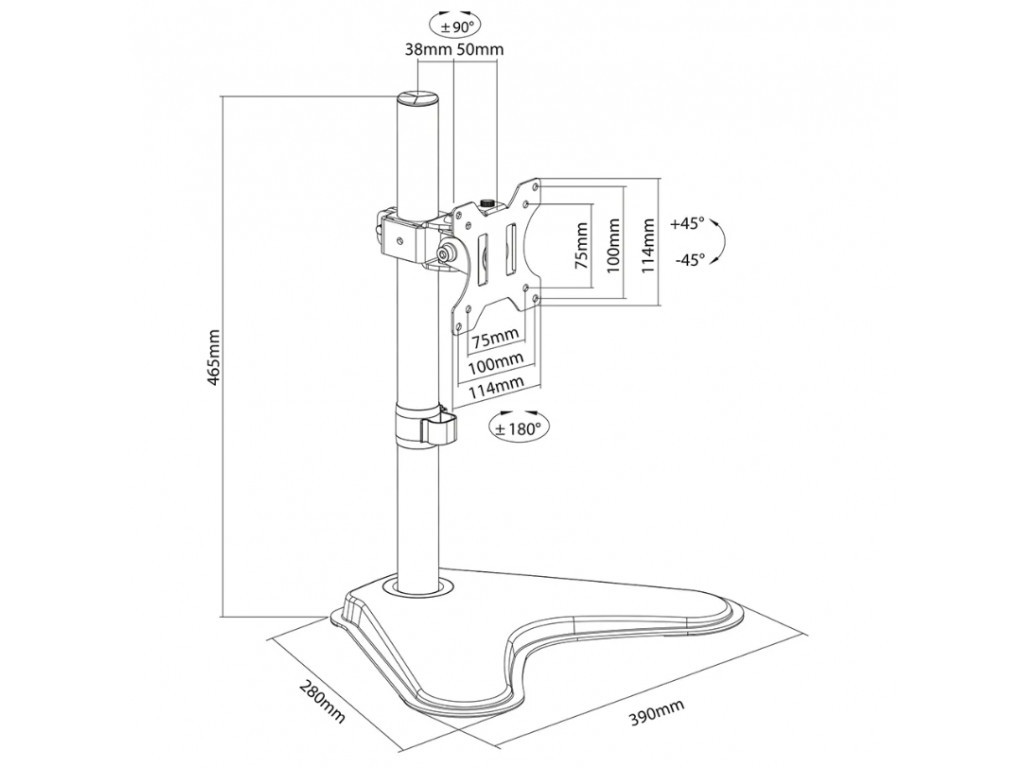 Стойка Neomounts by Newstar Desk Stand 21216_8.jpg