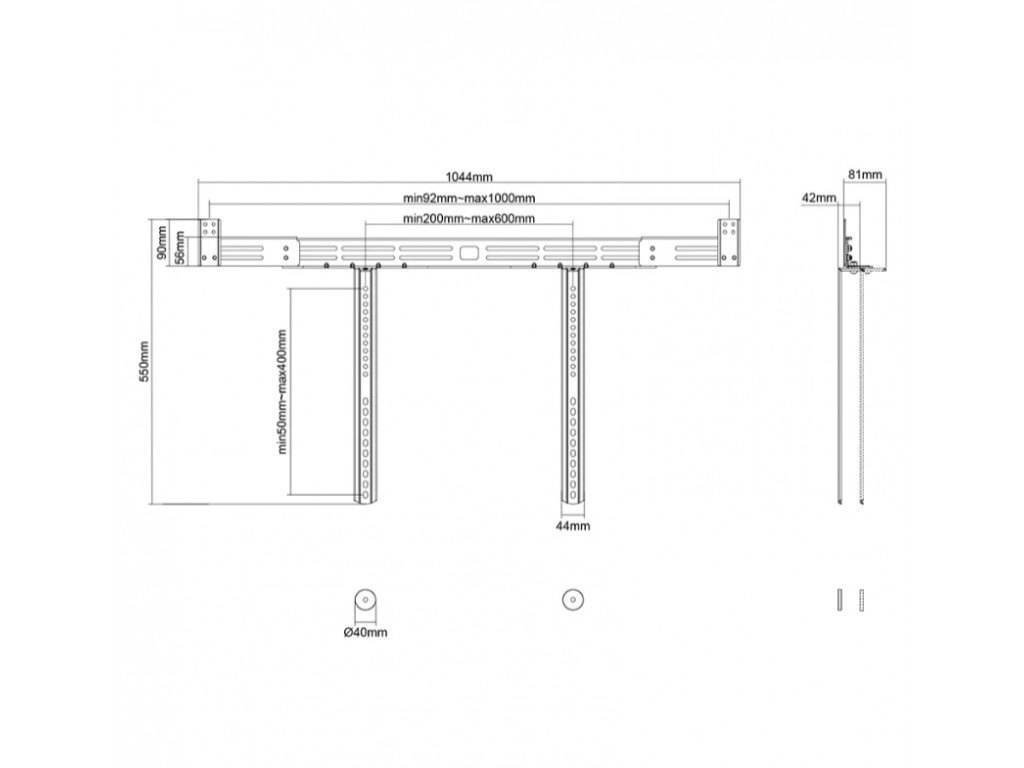 Стойка Neomounts by Newstar Soundbar VESA Mount 21235_13.jpg