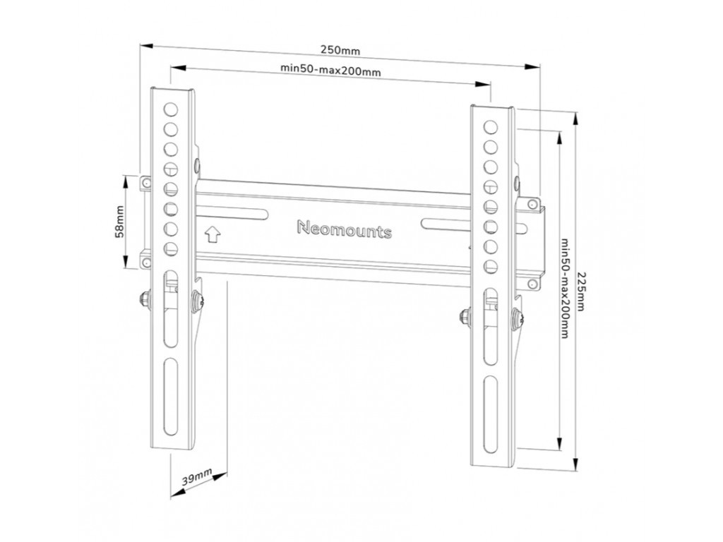 Стойка Neomounts by NewStar Screen Wall Mount (fixed 24033_13.jpg