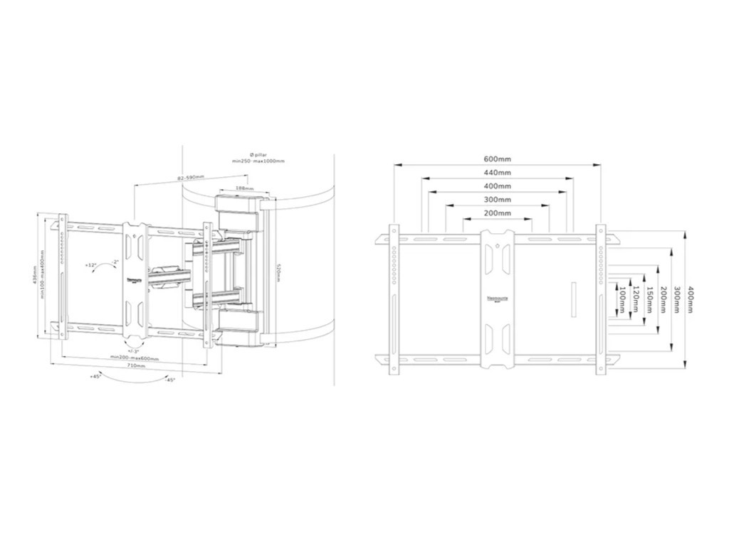 Стойка Neomounts Select Screen Pillar Mount (full motion 24041_11.jpg