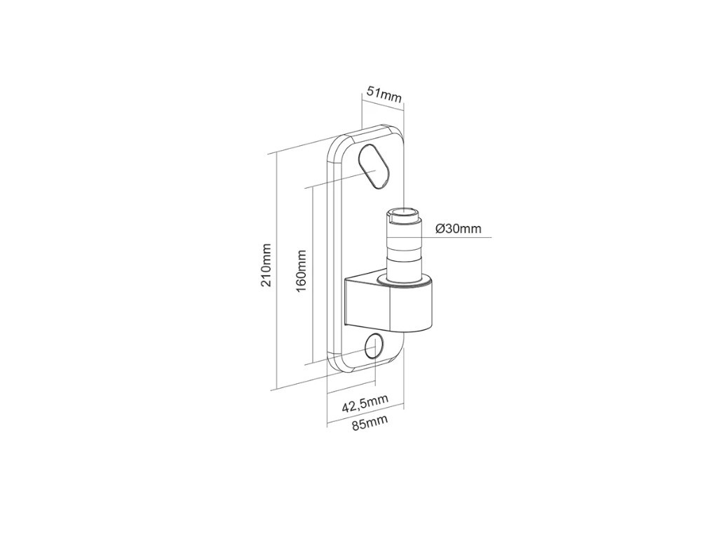 Аксесоар Neomounts by NewStar wall adapter for DS70/DS75-450WH1/2 24050_13.jpg