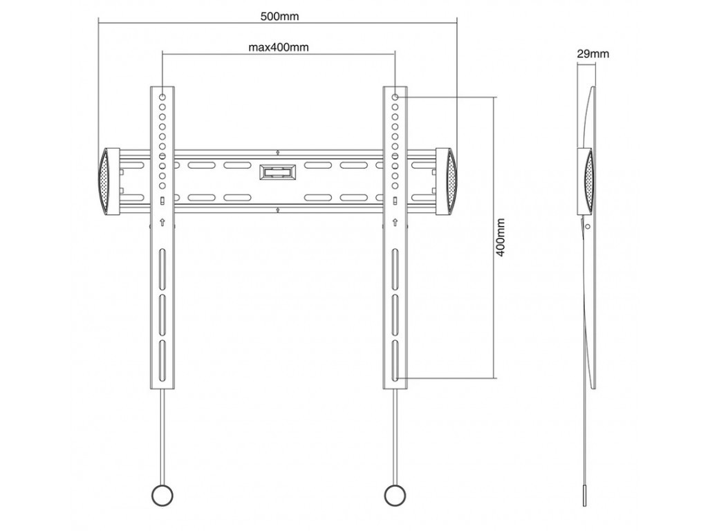 Стойка Neomounts Flat Screen Wall Mount (fixed) 26592_2.jpg