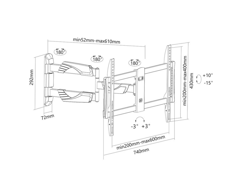 Стойка Neomounts Flat Screen Wall Mount (tilt & turn) 26594_5.jpg