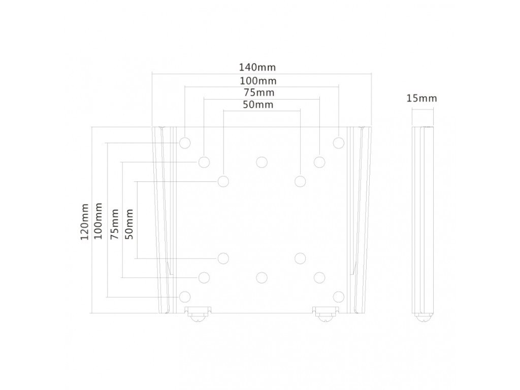 Стойка Neomounts by NewStar Flat Screen Wall Mount (fixed 6576_11.jpg