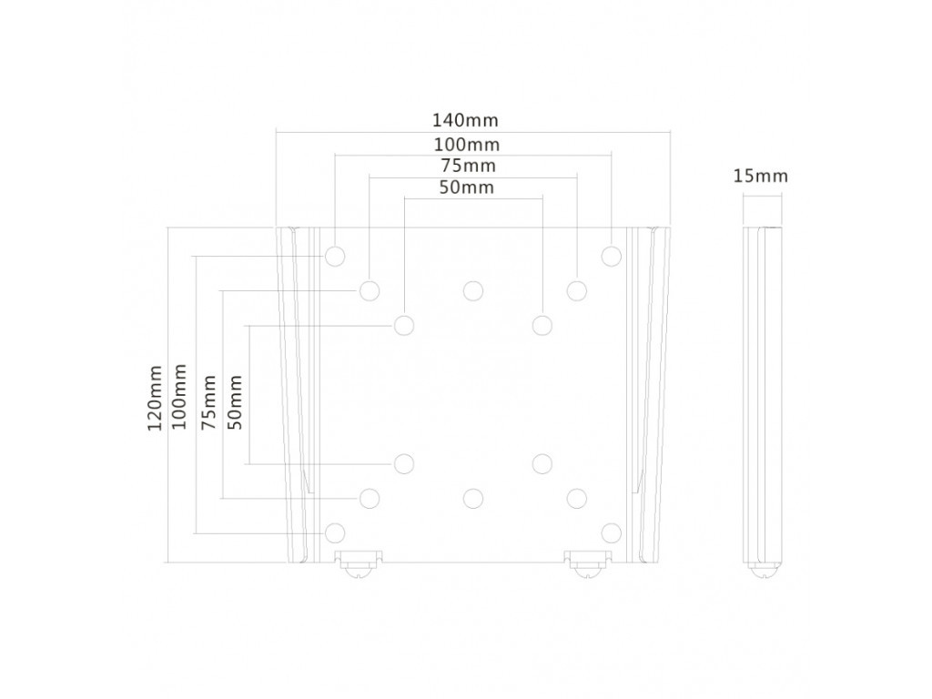 Стойка Neomounts by NewStar Flat Screen Wall Mount (fixed 6577_5.jpg
