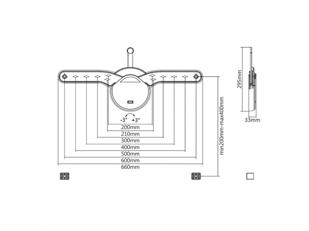 Стойка Neomounts by NewStar Flat Screen Wall Mount (fixed 6641_11.jpg