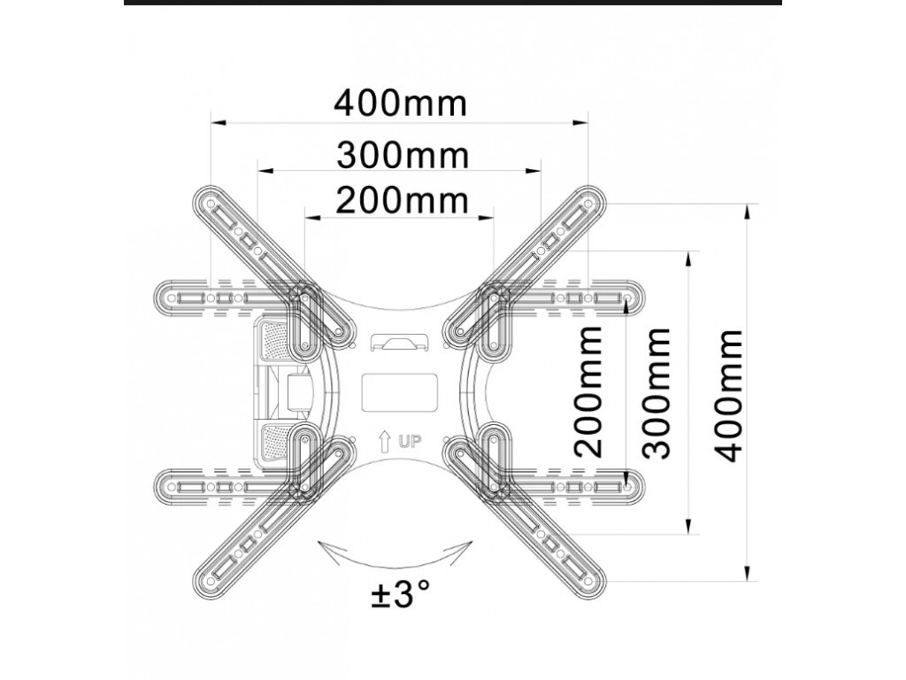 Стойка Neomounts Select Flat Screen Wall Mount (tilt & turn) 6659_11.jpg