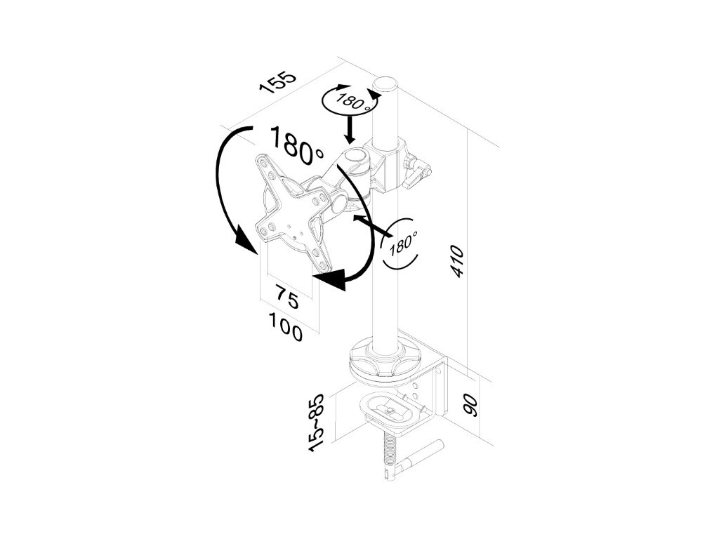 Стойка Neomounts by NewStar Flat Screen Desk Mount (clamp) 6736_11.jpg