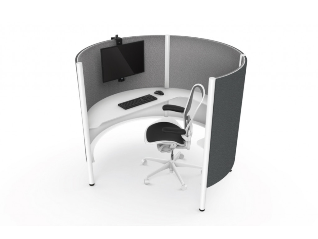 Стойка Neomounts by NewStar Flat Screen Cubical Hanger (to hang a monitor over a separation wall) 6754_8.jpg