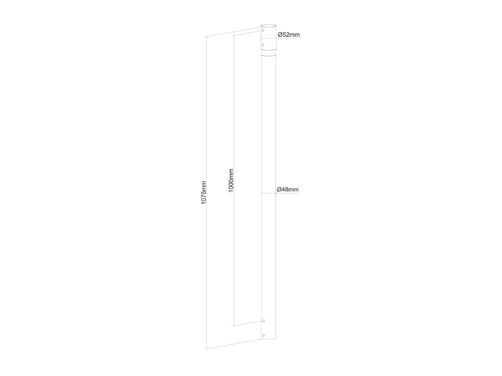Аксесоар Neomounts by NewStar 100 cm extension pole for FPMA-C340BLACK 6774_11.jpg
