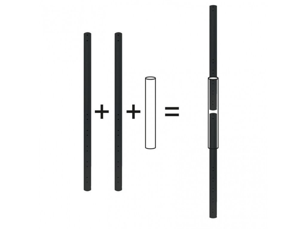 Аксесоар Neomounts by NewStar Connector kit for FPMA-CP- extension pole series 6781_1.jpg