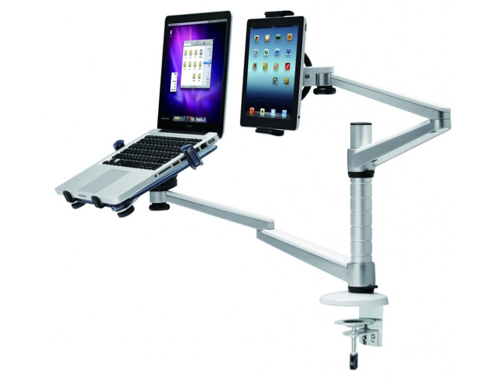 Стойка Neomounts by NewStar Swivel Arm for Notebook & Tablet (heigth: 15-40 cm / depth: 0-50 cm) 6801.jpg