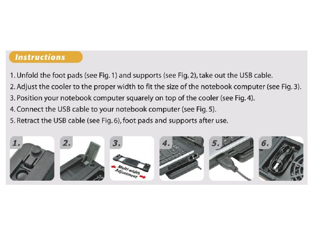 Охлаждаща система Neomounts by NewStar Notebook Cooler (cools 15 degrees celcius) 6804_1.jpg