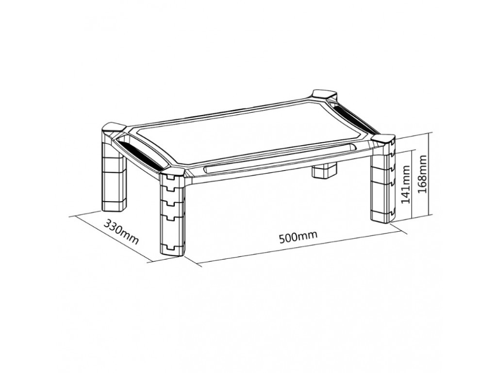 Стойка Neomounts by NewStar Monitor Riser (height adjustment: 16 6822_10.jpg