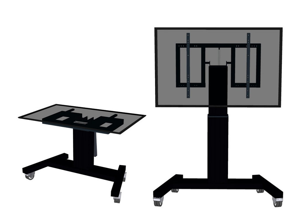 Стойка Neomounts by NewStar Motorised Mobile Floor Stand (90° tilt) - VESA 200x200 up to 800x600 6834_24.jpg