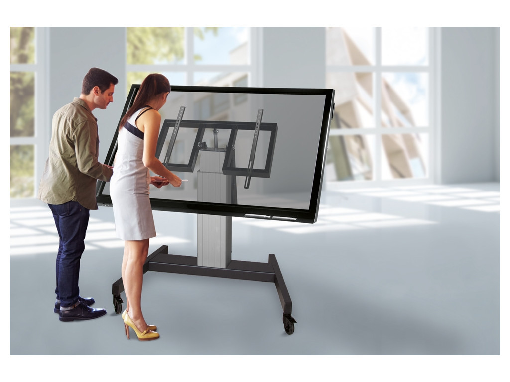 Стойка Neomounts by NewStar Motorised Mobile Floor Stand (90° tilt) - VESA 200x200 up to 800x600 6835_30.jpg