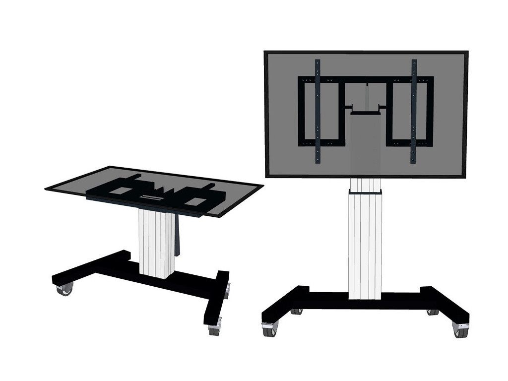 Стойка Neomounts by NewStar Motorised Mobile Floor Stand (90° tilt) - VESA 200x200 up to 800x600 6835_8.jpg