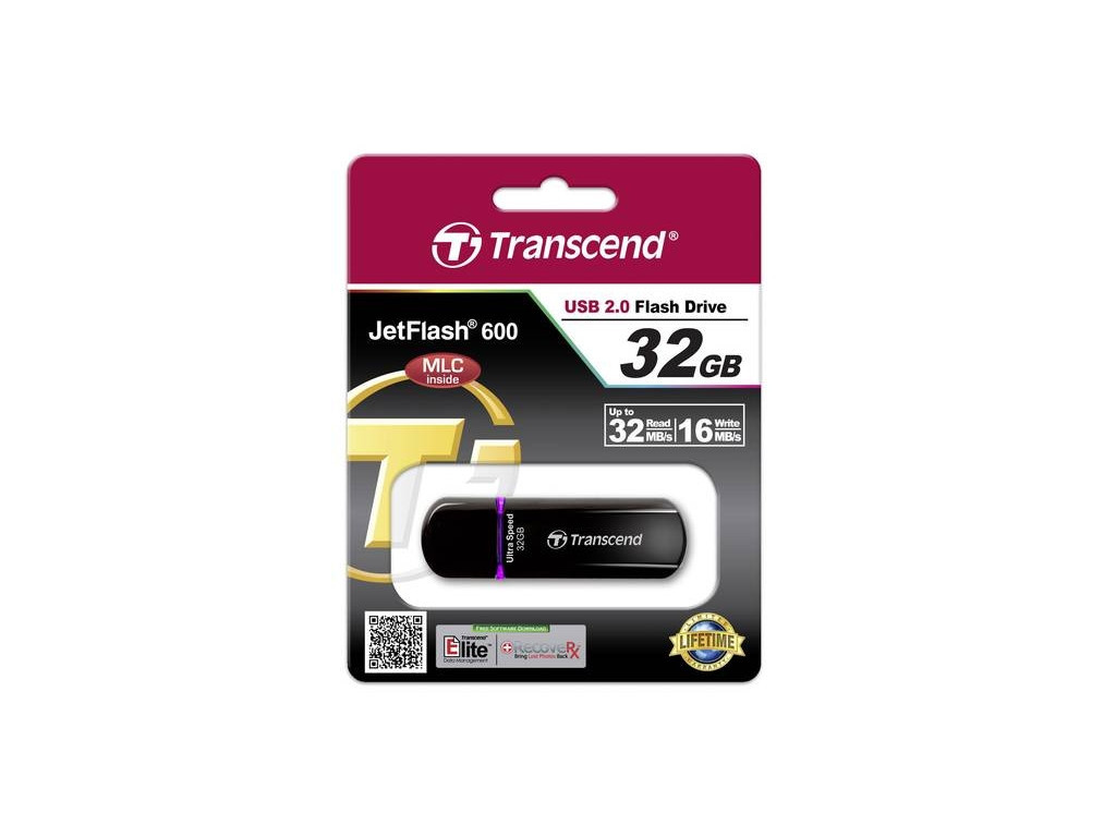 Памет Transcend 32GB JETFLASH 600 (Purple) 10914_11.jpg