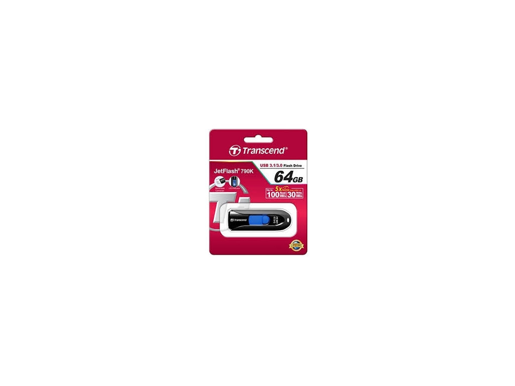 Памет Transcend 64GB JETFLASH 790 10943_24.jpg