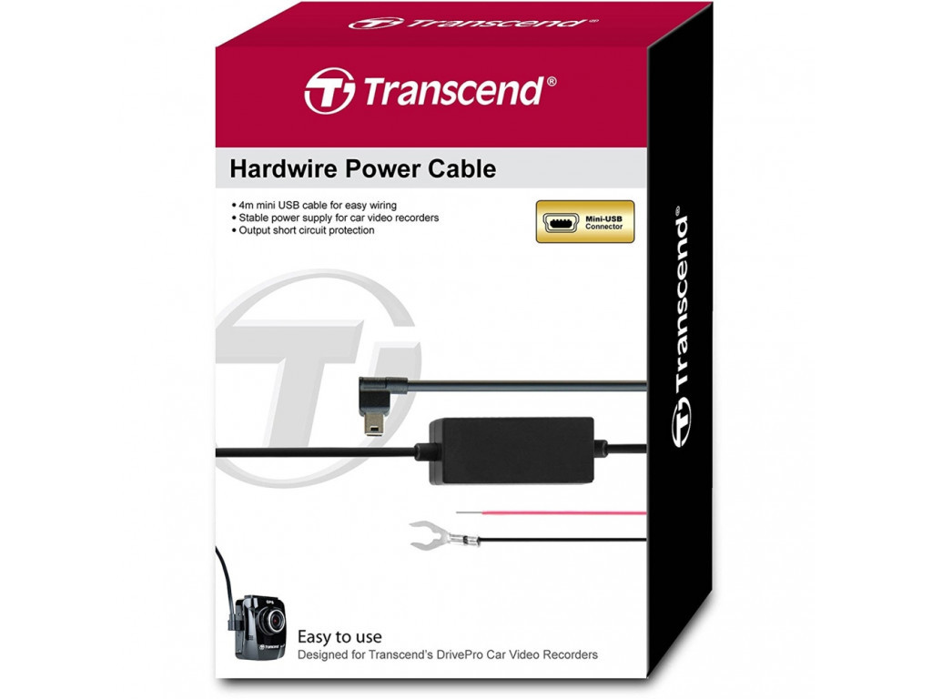 Кабел Transcend Dashcam Hardwire Kit for DrivePro 10963_15.jpg