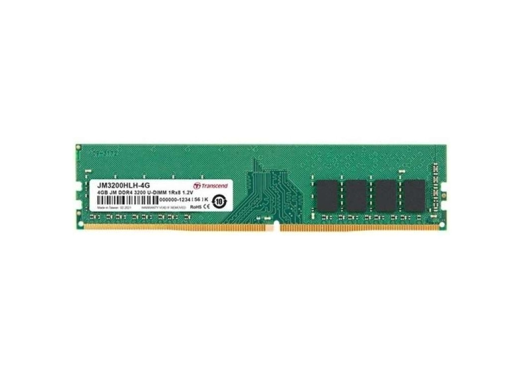 Памет Transcend 4GB JM DDR4 3200 U-DIMM 1Rx8 512Mx8 CL22 1.2V 19323_1.jpg