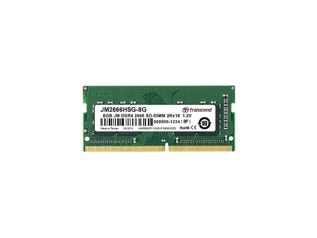 Памет Transcend 8GB JM DDR4 2666Mhz SO-DIMM 1Rx16 1Gx16 CL19 1.2V 5671.jpg