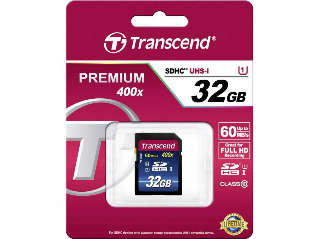 Памет Transcend 32GB SDHC UHS-I Premium (Class 10) 6449_1.jpg