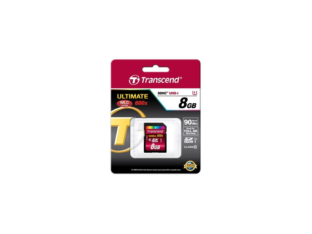 Памет Transcend 8GB SDHC UHS-I Ultimate (Class10) 6451_1.jpg