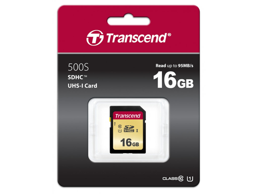 Памет Transcend 16GB SD Card UHS-I U1 6465_1.jpg