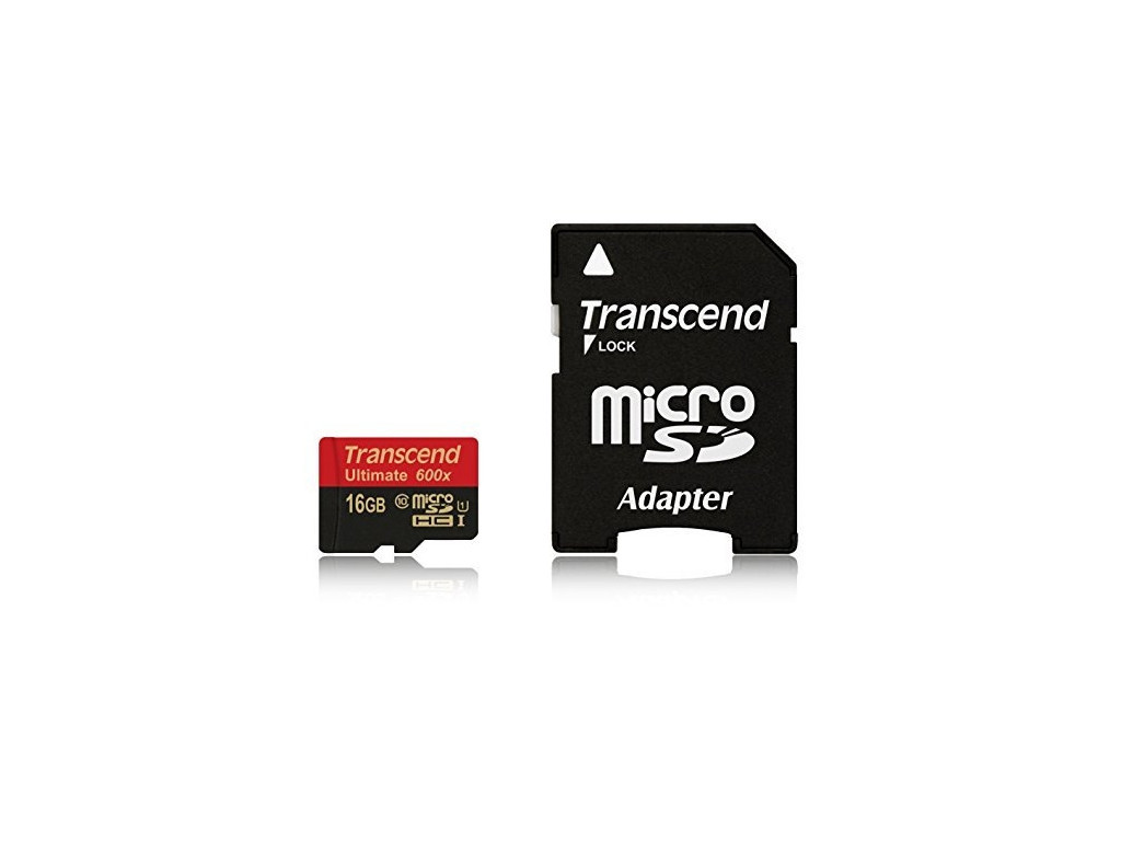 Памет Transcend 16GB micro SDHC UHS-I Ultimate (with adapter 6498.jpg