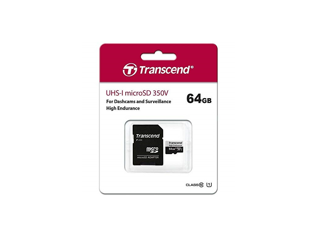 Памет Transcend 64GB microSD w/ adapter U1 6516_1.jpg