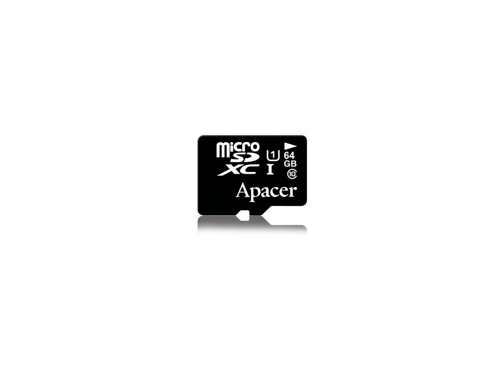 Памет Apacer 64GB Micro-Secure Digital XC UHS-I Class 10 (1 adapter) 15285_1.jpg