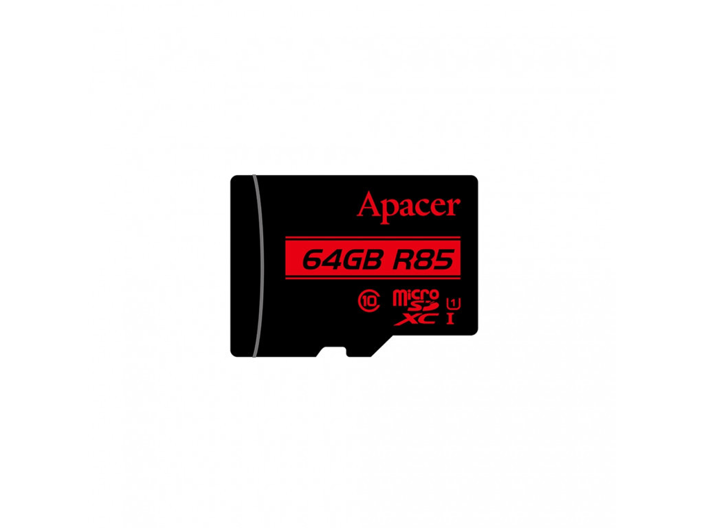 Памет Apacer 64GB microSDXC Class 10 UHS-I (1 adapter) 27234_1.jpg