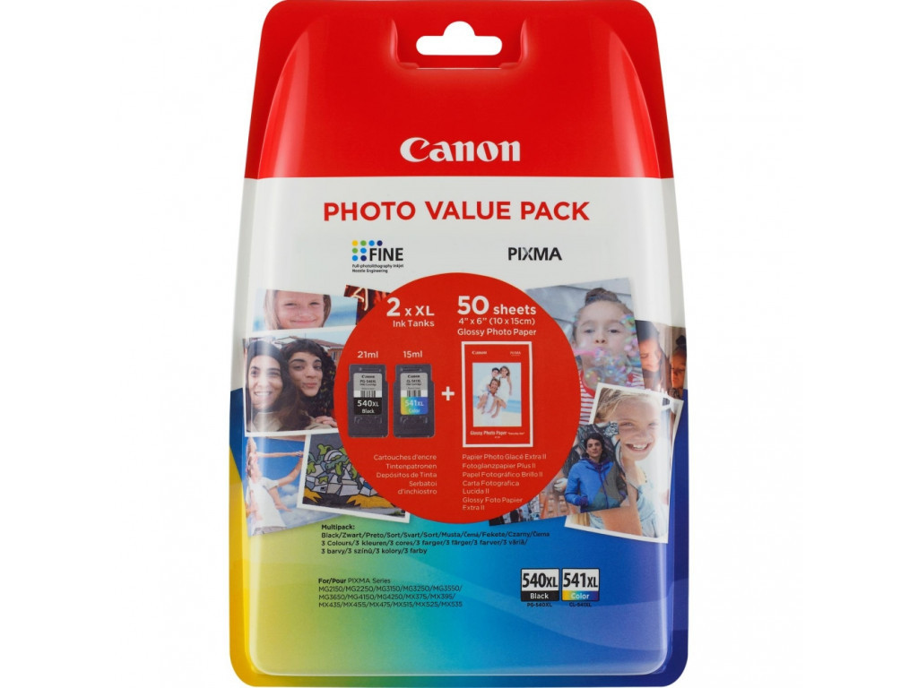 Консуматив Canon PG-540XL/CL-541XL Photo Value Pack 11943_1.jpg